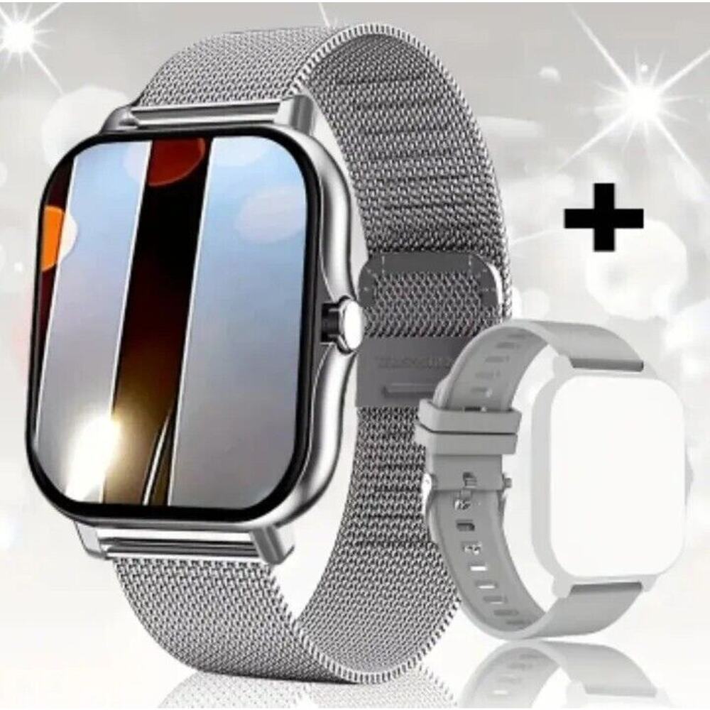 2025 Bluetooth Smartwatch Fitness Tracker For Android & iOS Steel Band Gift NEW!